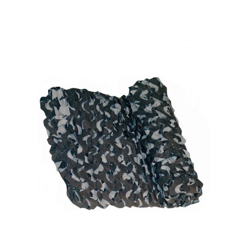 Filet de camouflage noir/gris 2.4x3m