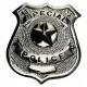Insigne de police US, "Special Police", argent, épinglette