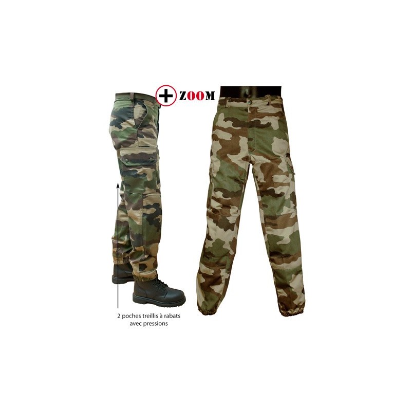 Pantalon militaire F2 camouflage